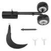 Double Hook Upgrade Weeding Tool Long Handle Detachable Stand Up Sidewalk Crack Manual Weed Puller for Garden Grass Remover 3