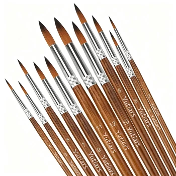 12-Piece Artist Brush Set 1