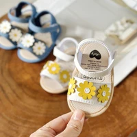 Infant Baby Girls Summer Sandals Newborn Toddler First Walker Crib Dress Shoes 1