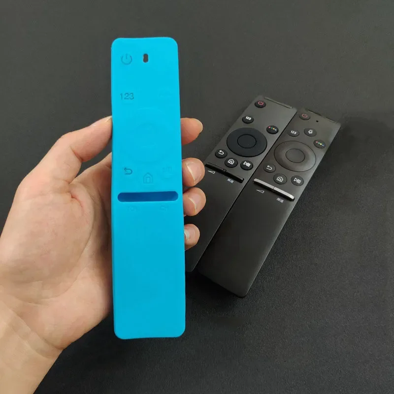 Silicone Remote Case 1Pc Available in 6 colors For Samsung Smart TV Voice Version Remote Control UA55KU6300J UA65KS9800