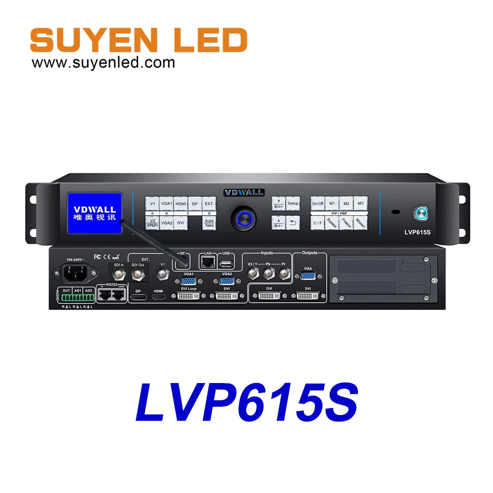 VDWALL LVP615S 무대 이벤트 HD LED 비디오 프로세서