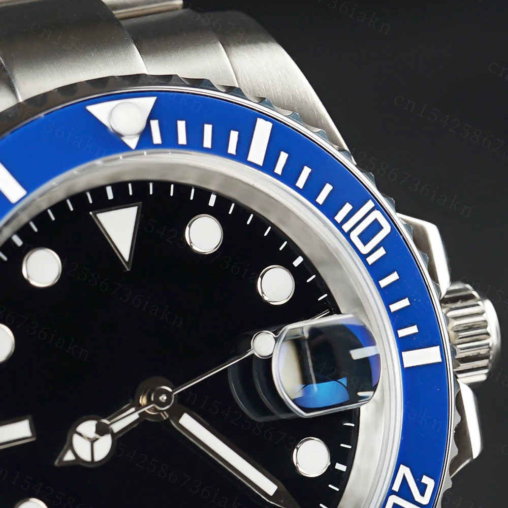 2022 Fashion New 40mm Men's Leisure Sports Sapphire Mirror Stainless Steel Material Waterproof Automatic Mechanical Watch
