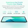 OUKITEL OT12 Tablet Android 14-2K 11 Inch Tablet with Pen, 16(4+12) GB RAM + 256GB ROM (1TB TF) Gaming Tablet, 8000mAh Battery T 4