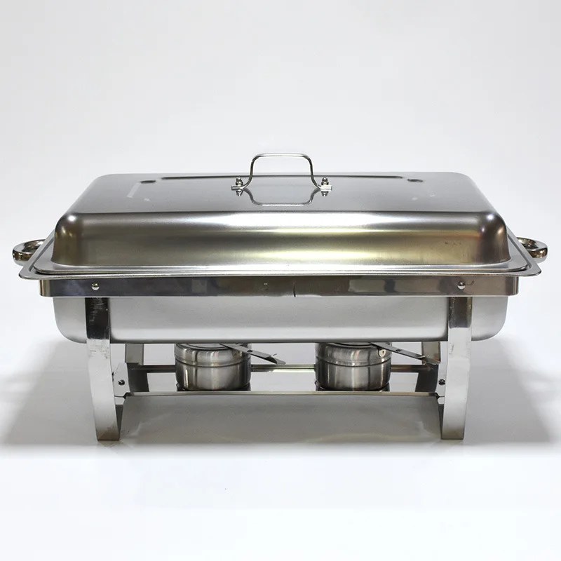 

Stainless Steel Buffet Stove Hotel Restaurant Food Heating Container Can Be Divided Into Alcohol Stove