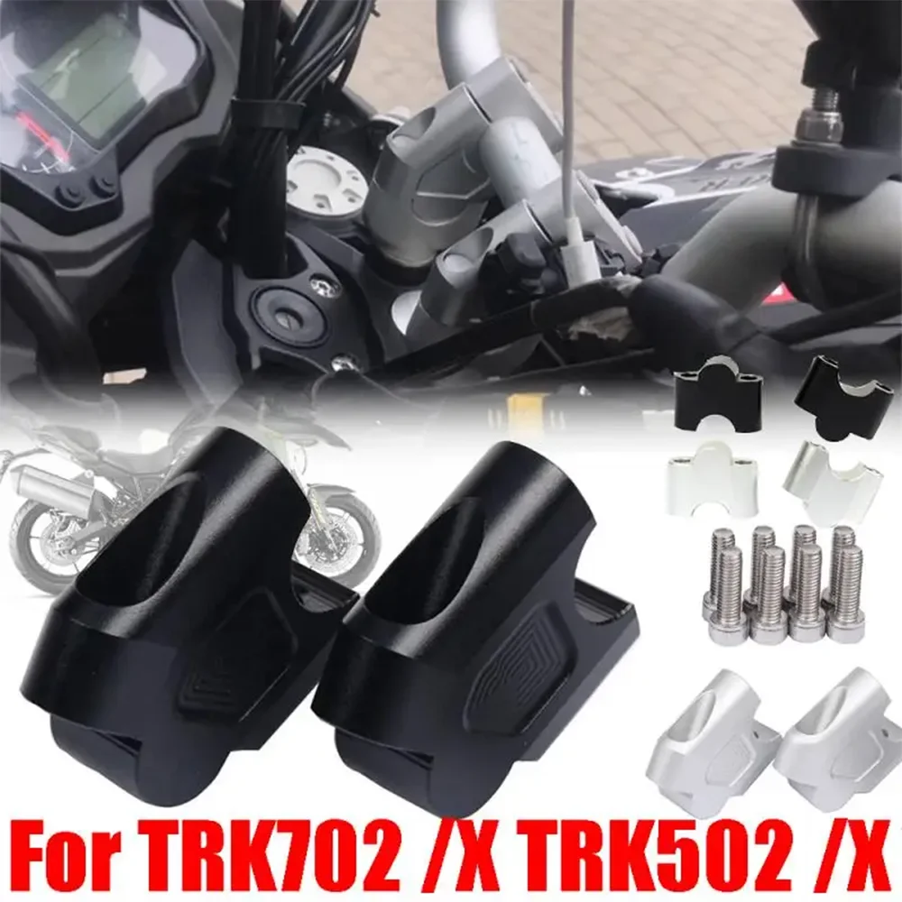 

FOR Benelli TRK702X TRK702 TRK502X TRK502 TRK 702X 502X 502 702 X Accessories Handlebar Riser Clamp Handle Bar Raise Move Back