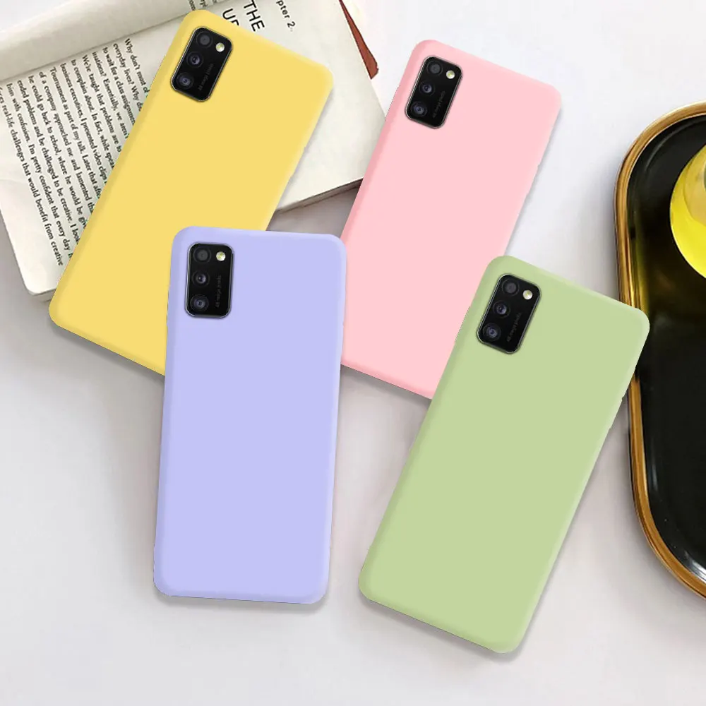 Matte Silicone Back Cover - Sleek Protective Phone Case
