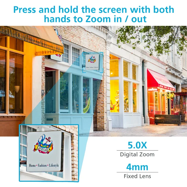 SOVMIKU 8MP 4K Smart PTZ WIFI Surveillance Camera Dual Lens Screen Outdoor Night Vision Auto Track IP Camera Security Protection - Image 6
