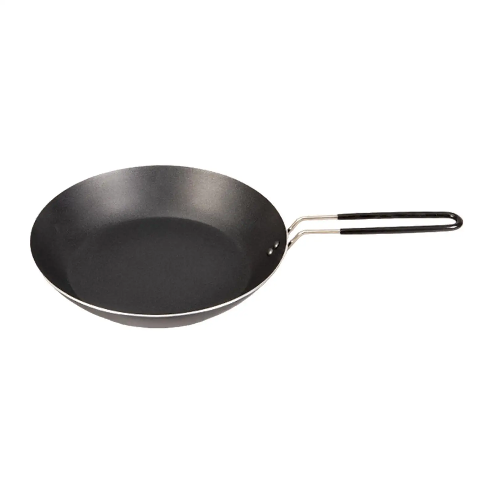 Camping Fry Pan Lightweight Multipurpose Cookware Foldable Handle Nonstick Skillet for BBQ Backpacking Hiking Travel Kitchen