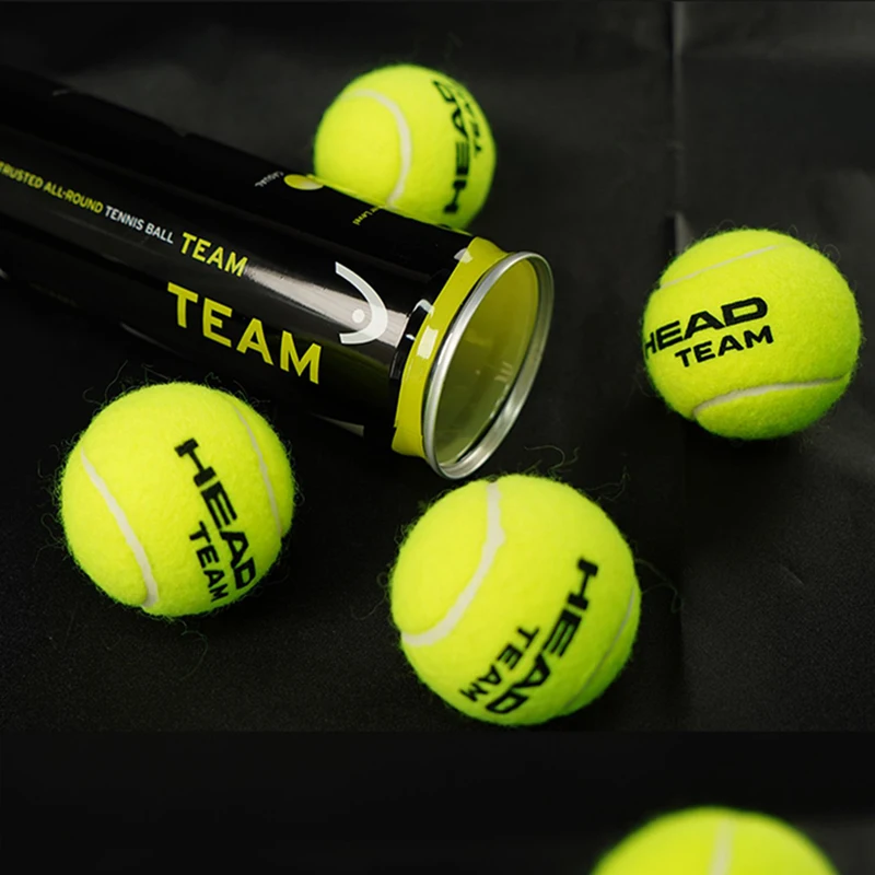 Professional HEAD Tennis Balls Competition Training High Elastic Resistance HEAD TOUR Ball 4 Pcs for 1 Tank tennis balls