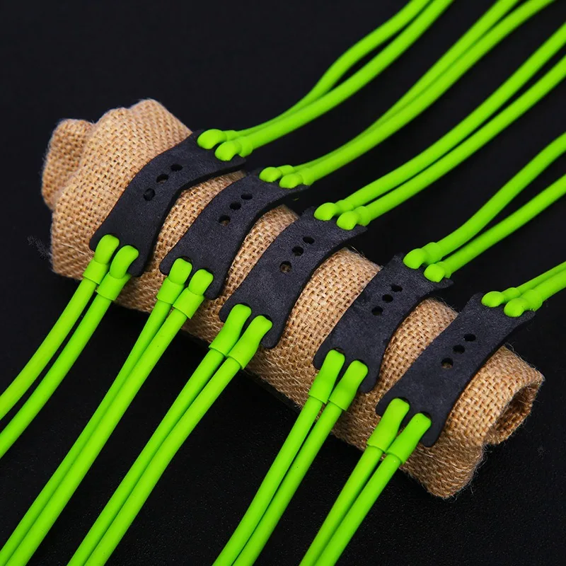 Outdoor Hunting Shooting Slingshot Parts Velocity Elastic Bungee Rubber Band Latex Tube For Slings Catapult latex tube rubber band
