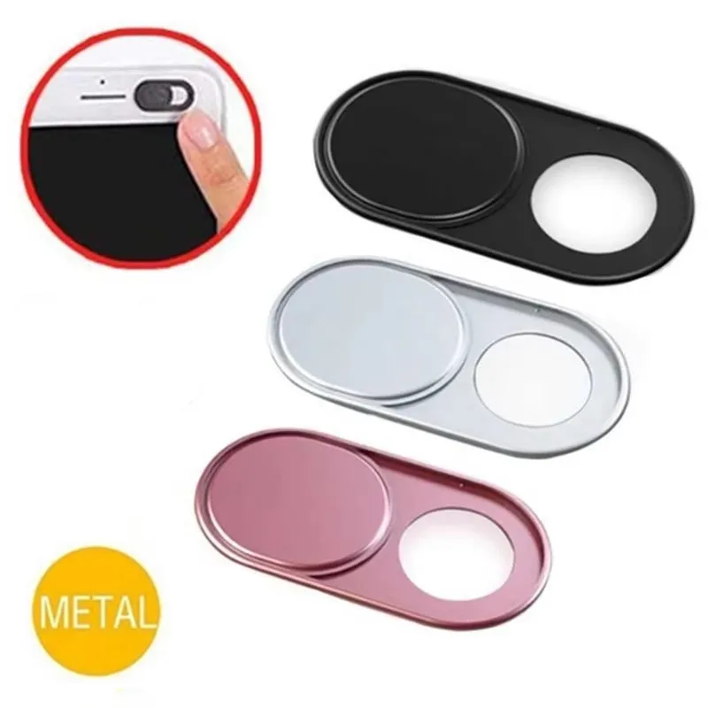 Mini couverture de WebCam en métal Ultra mince, obturateur magnétique coulissant, autocollant de confidentialité pour caméra Web Macbook Pro, ordinateurs portables, PC, objectif IPhone 1 Mini couverture de WebCam en métal Ultra mince, obturateur magnétique coulissant, autocollant de confidentialité pour caméra Web Macbook Pro, ordinateurs portables, PC, objectif IPhone 1