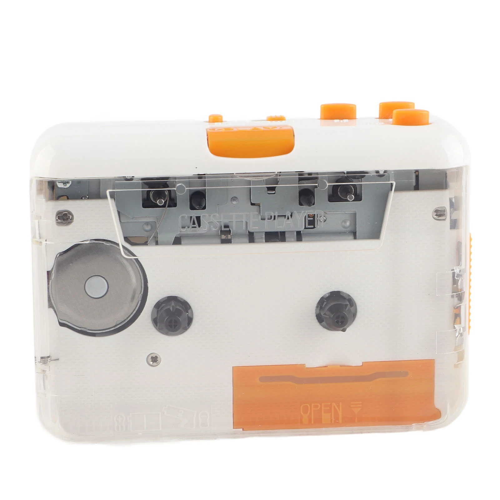 USB Cassette Converter Plug and Play Portable MP3 Music Tape Player with Earphone for PC