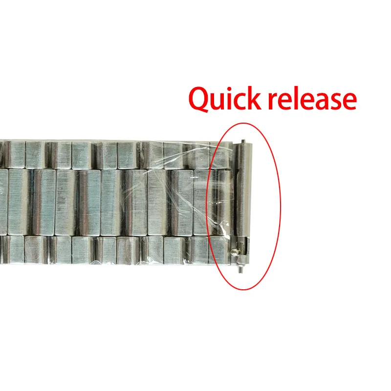 Premium 22mm Stainless Steel Metal Watch Strap - Universal Compatibility