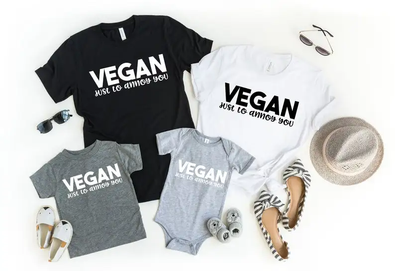 

Vegan Shirt Gift Plant Based Just To Annoy You Shirt women clothing kawaii clothes graphic t shirts aesthetic e girl