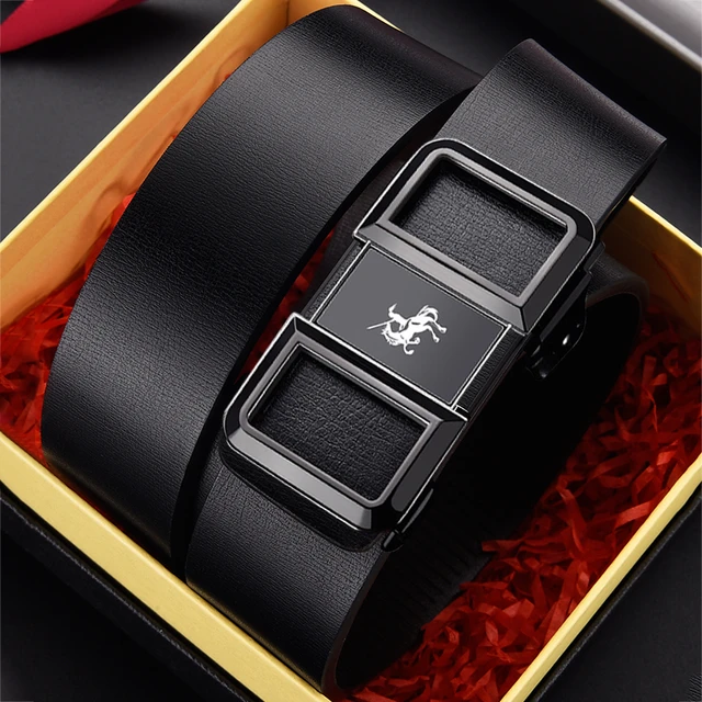 JIFANPAUL brand men high quality genuine leather belt luxury belts