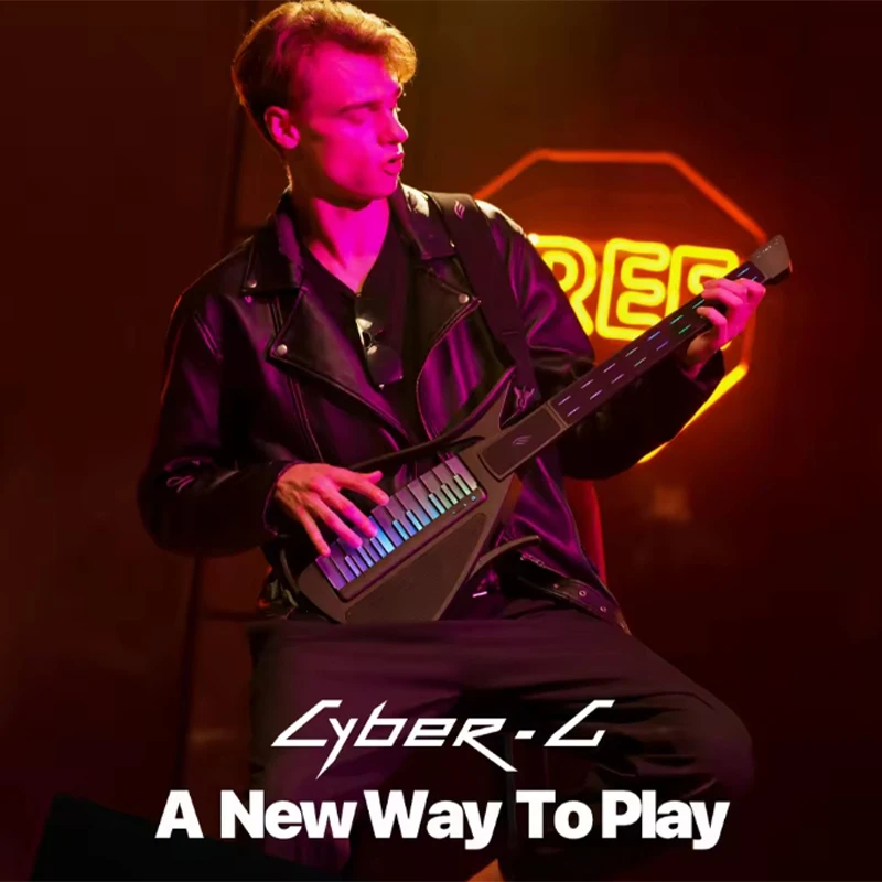 Enya Cyber G electric guitar stringless automatic electric guitar Piano intelligent accompaniment singing