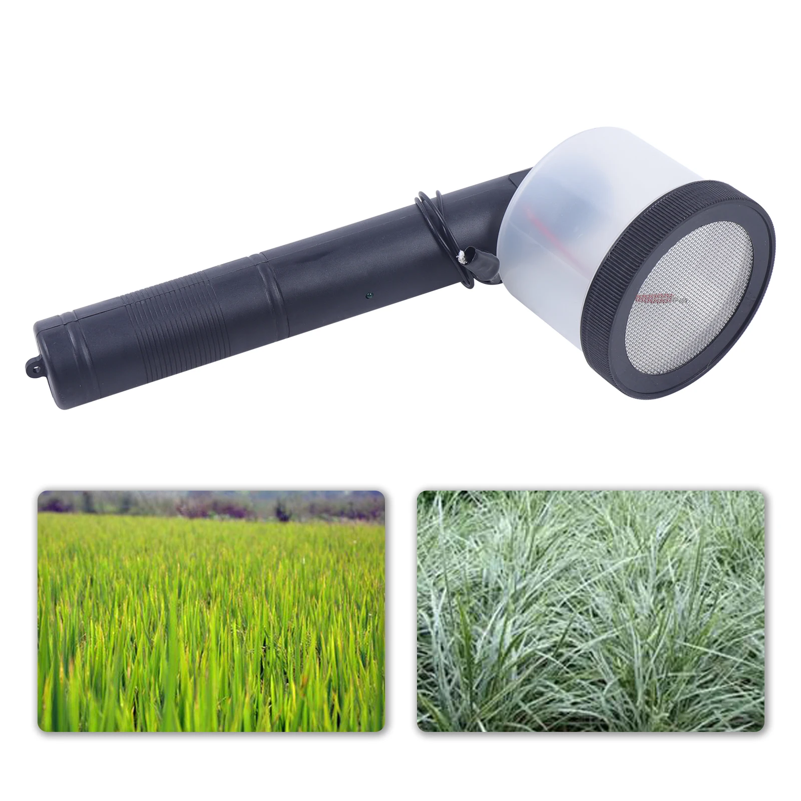 ABS Mini Static Grass Flocking Applicator with Non-Slip Handle for DIY Scenic Modelling Sand Table