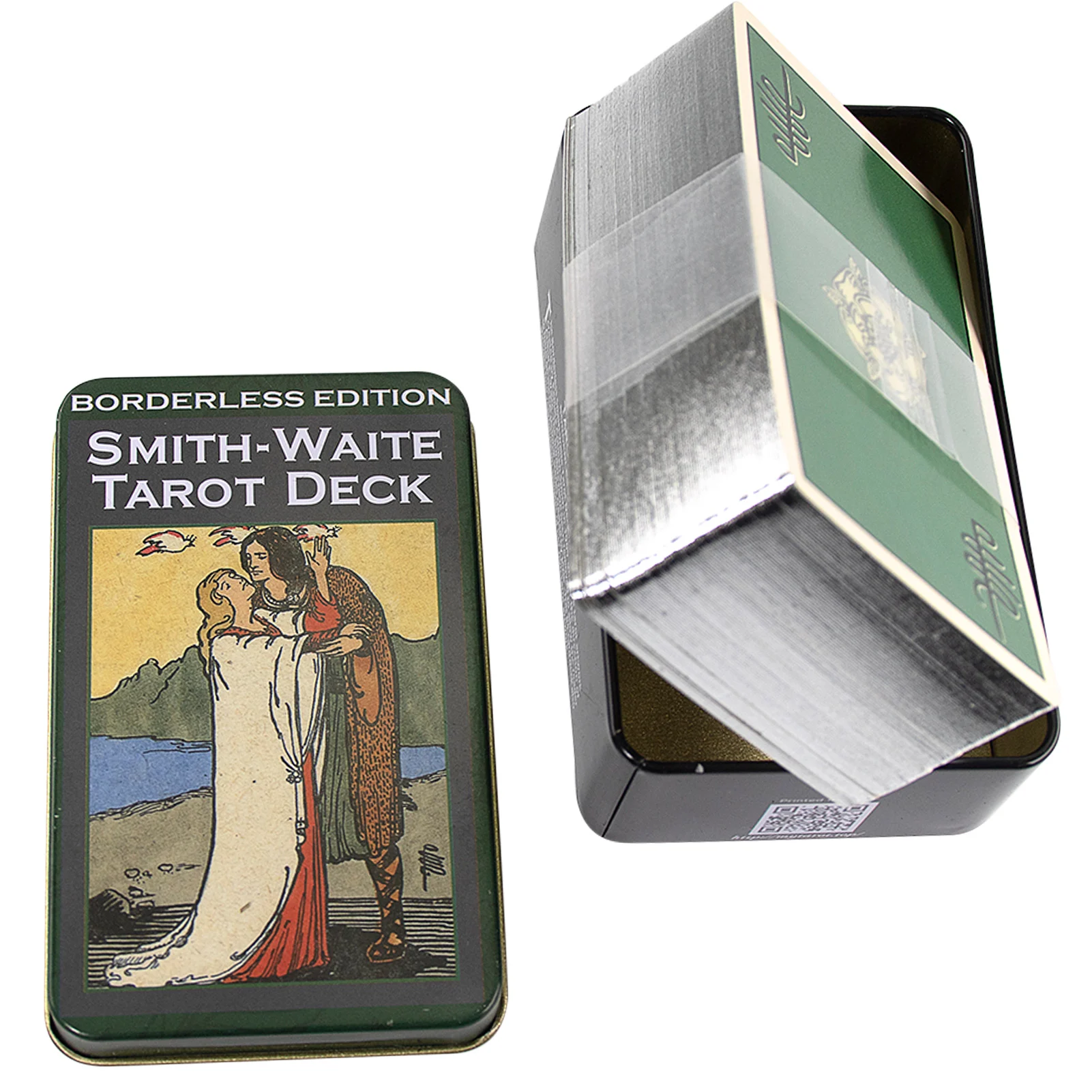 

Full English Smith Waite Borderless Edition Cards Factory Made High-Quality Smith Tarot Deck Board Game Cards Witch Tarot 78