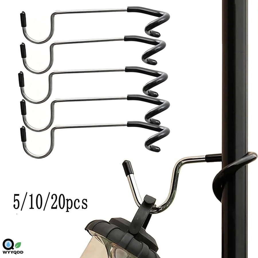 Outdoor Camping Licht Haken Edelstahl Camping Laterne Kleiderbügel rutsch fest Zelt Licht Kleiderbügel Haken Vogel Feeder Stange Haken s Form