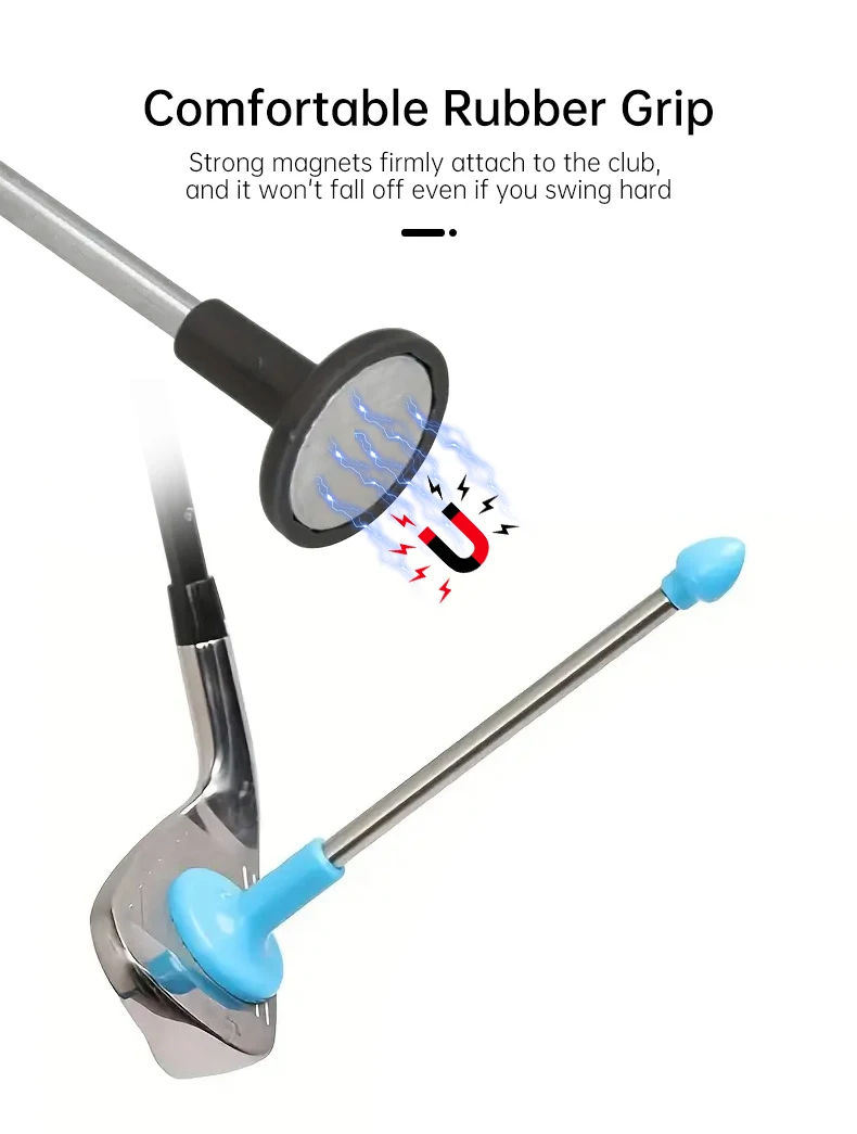 Golfschläger-Schwingwinkel-Einstellwerkzeug, Magnetischer Golfschläger-Richtungsanzeiger, Golfschläger-Kalibrierungsstab – Werkzeuge zur Verbesserung – Detail 4