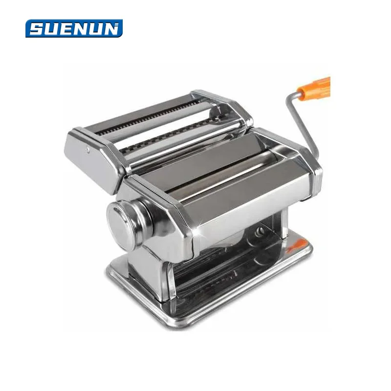 Pasta In Acciaio Inossidabile Manuale Elettrico A Doppio Uso Noodle Maker Fatto A Mano Spaghetti Noodles Press Machine Roller Pasta Cutter