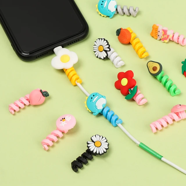 New Cartoon Animal Cable Protector USB Line Earphone Wire Protector Charger  Cartoon Bite Data Line Protector Cable Organizers - AliExpress