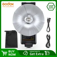 Godox GN14 Lux Senior Retro Camera Flash Light 7 Levels Speedlite Universal for Canon Sony Nikon Fuji Olympus Photography Camera 1