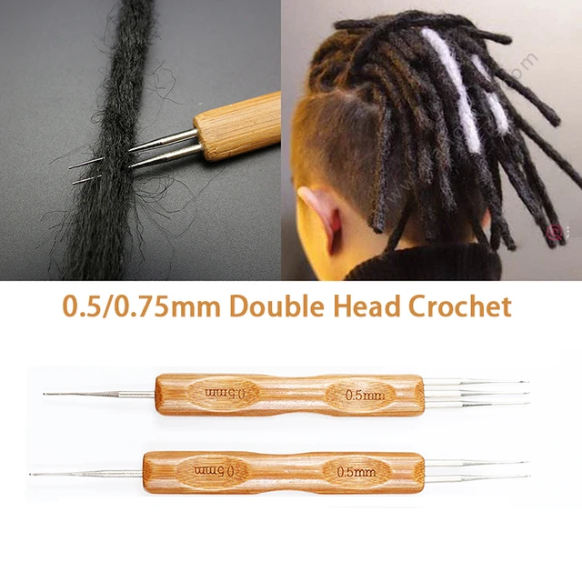 Dreadlock Crochet hook Bamboo Handle - Big selection of Dreadlock