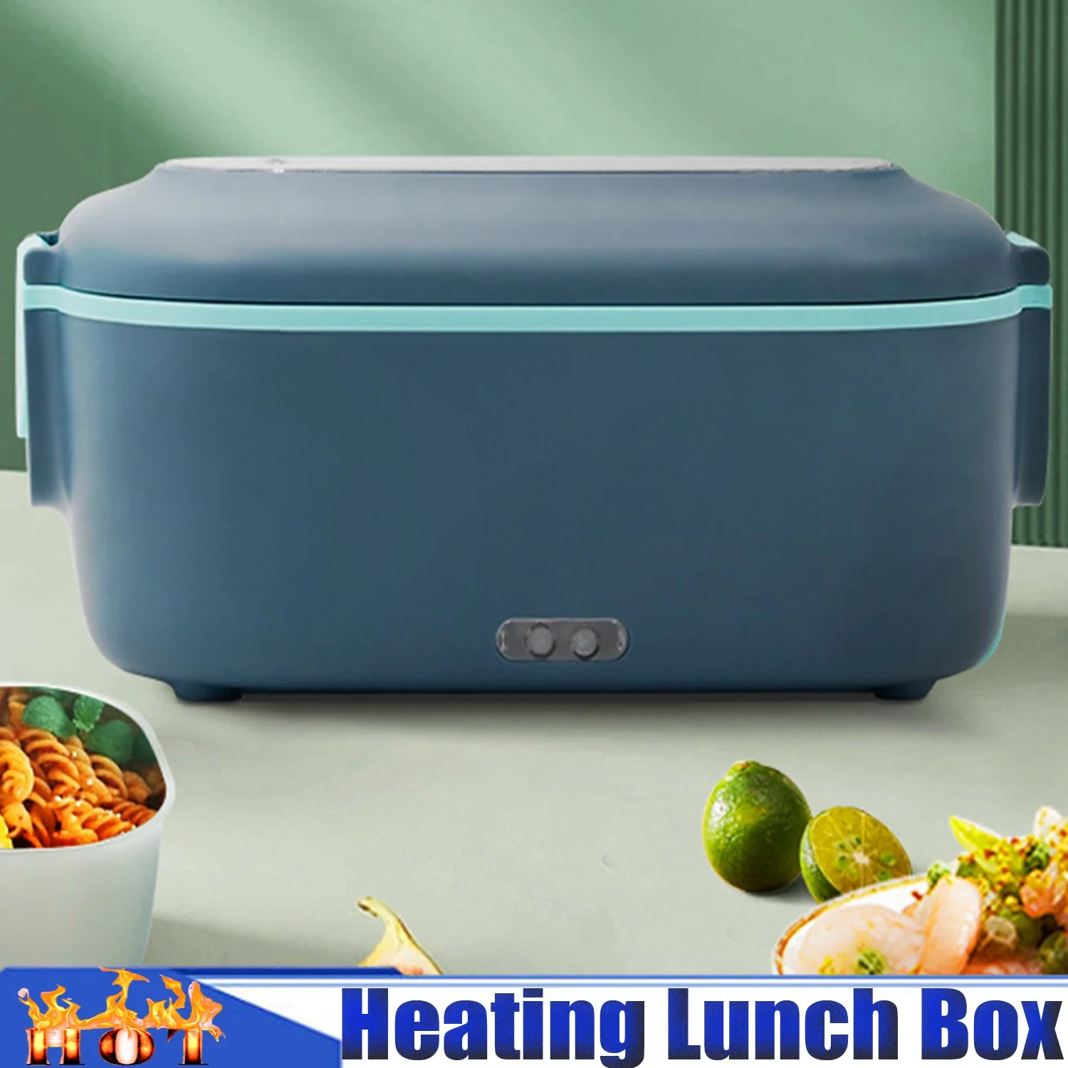 Electric Heating Lunch Box for Car 12V Truck 24V 110V 220V US EU PLUS Lunchbox  Heated Lunch Container for Food Warmer - AliExpress