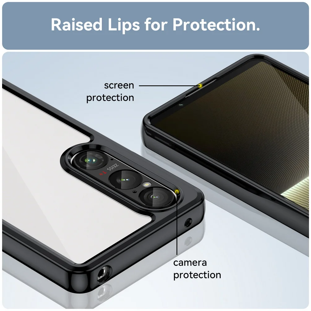 Crystal Clear Soft TPU Phone Cover - Slim Transparent Case