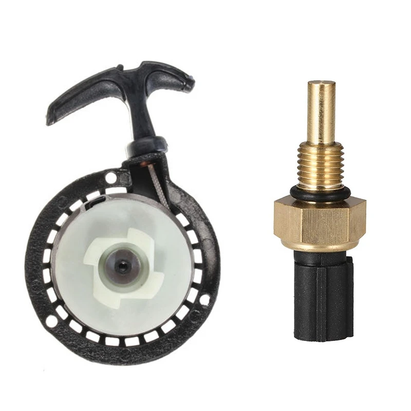 

Newblack Metal Mini Moto Easy Pull Start With Docooler Engine Water Coolant Temperature Sensor Temp Sensor