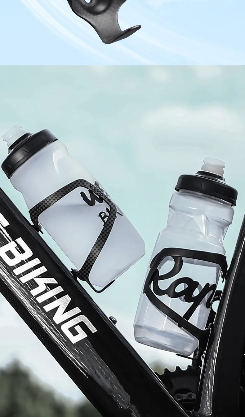 WEST BIKING Carbon Faser Fahrrad Wasser Flasche Halter Leichte Integrierte 3K/UD Carbon Fahrrad Radfahren Flasche Käfig Tassen halter – Detail 10