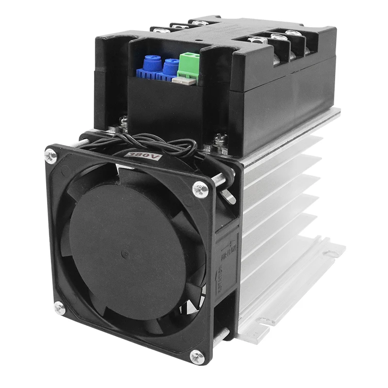 380V three-phase motor soft starter module controller 1KW-12KW slow starter (Module radiator fan)