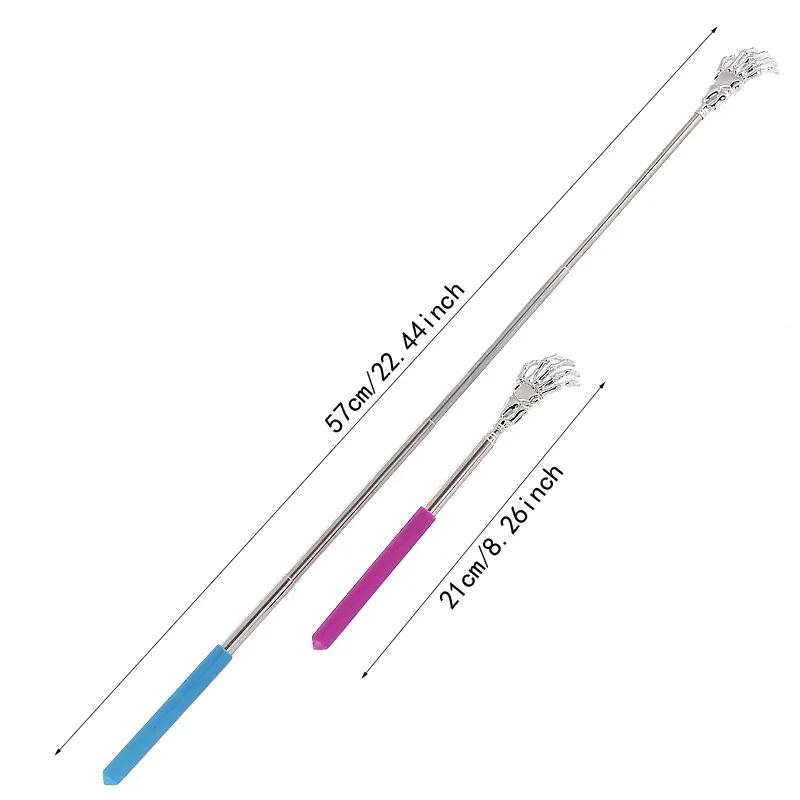 Scratching Massager Ghost Hand Stainless Steel Telescopic Scratching Scratcher