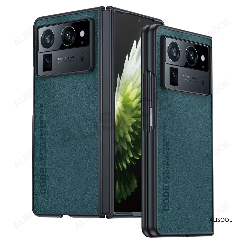Carbon Fiber Texture PU-Leather Protective Phone Cover in Black
