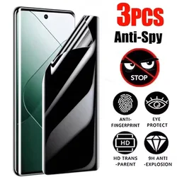 Triple Pack Privacy Hydrogel Screen Protector Film - Enhanced Privacy and Sensor Functionality - Privacy Hydrogel (Oppo Reno 12 Pro)