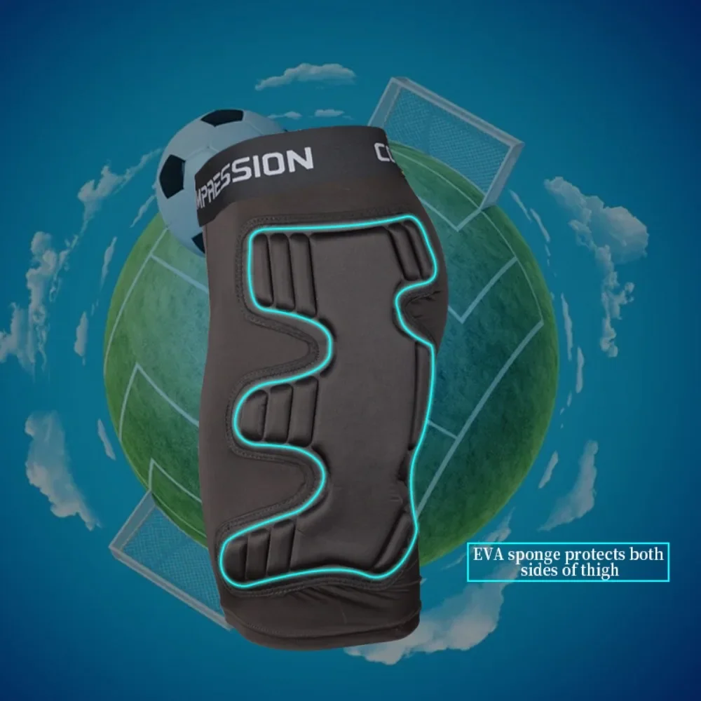 Goalkeeper protective short Uniforms soccer thick sponge protective shorts For training equipment protection in Skiing soccer