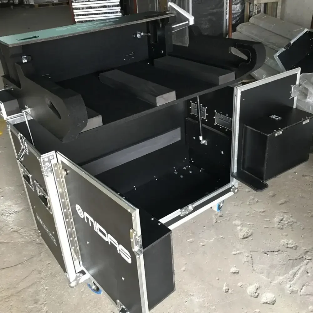 Flight Case Nero Sgaier Per Midas M32 Mixer Tool Chest