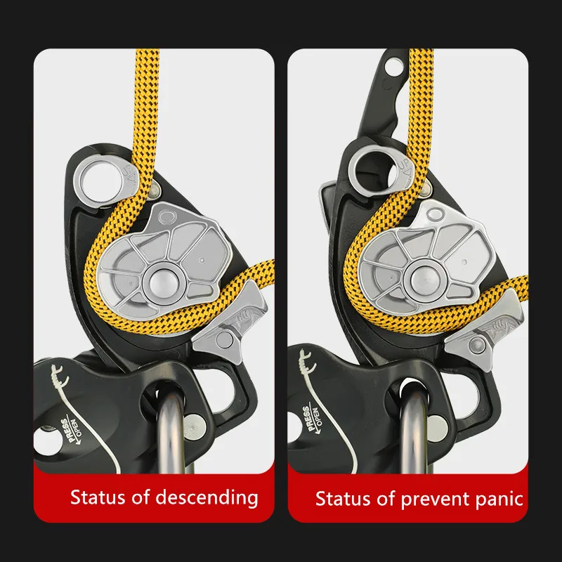 Self-Braking Climbing Descender 4
