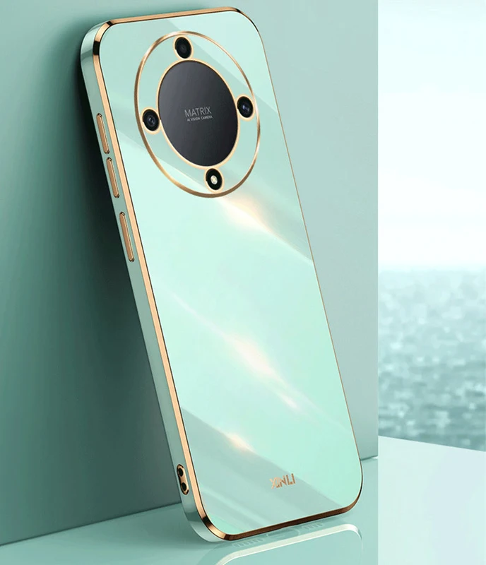 Enhanced 6D Plating Silicone TPU Soft Back Cover