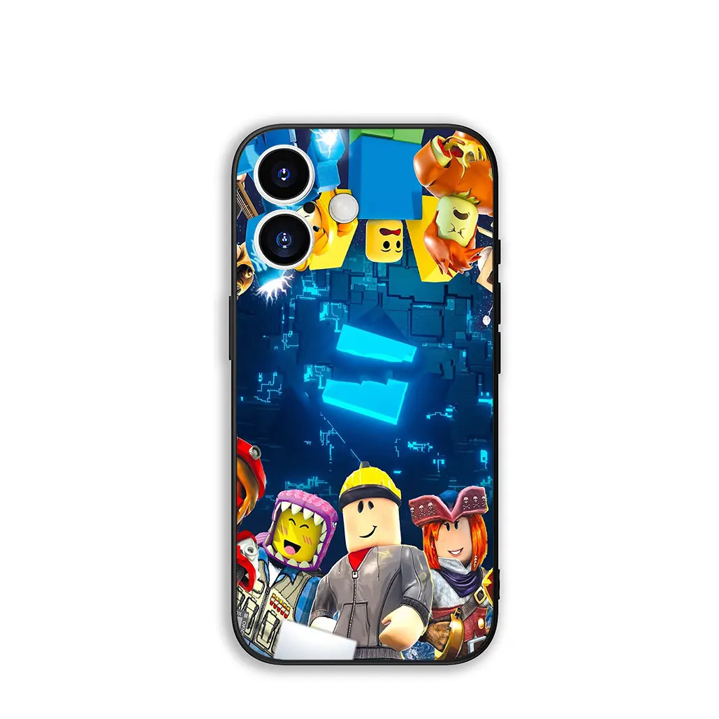 Stylish Gaming-Themed Phone Cover Case with R-Robloxs Wallpaper Design