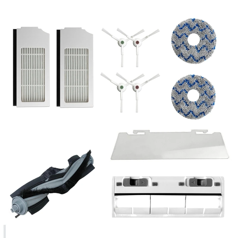 

Main Brush Side Brush Hepa Filter Mop Pad Dust Box Baffle Replacement Accessories For Ecovacs Deebot X1 Omni Turbo Robot