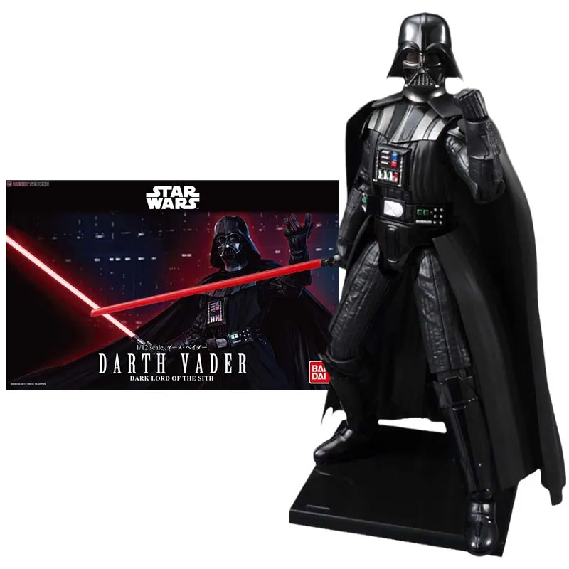 

Bandai Figure Star Wars Model Kit Anime Figures DARTH VADER Dark Loed of The Sith Action Figure Toys for Boys Children's Gifts