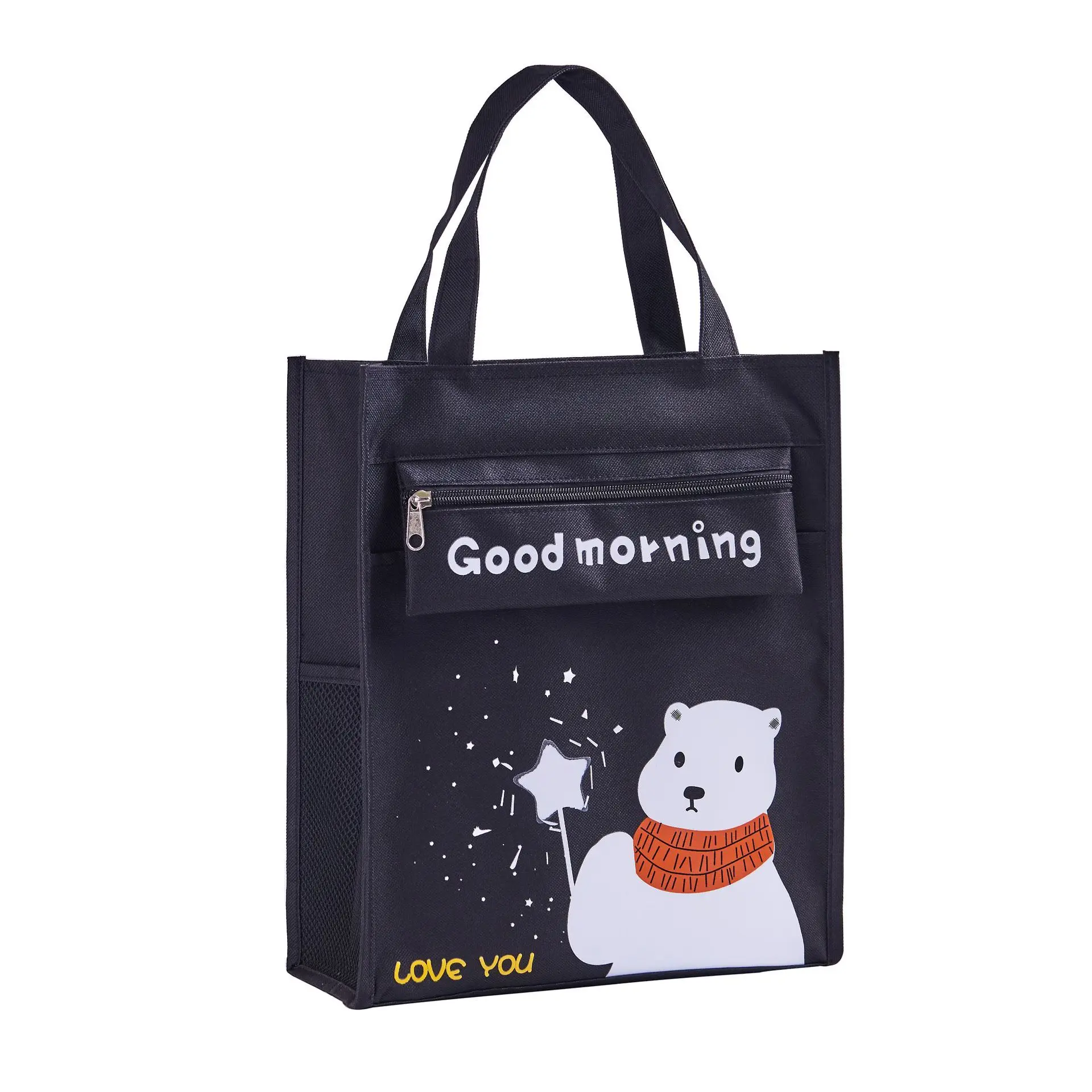 Student Large Capacity Art Tutoring Bag Canvas Shopping Bag Portable Tutoring Bags Creative Waterproof and Lightweight Backpack