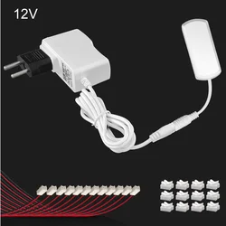 Universal 12 - Port Power Supply Adapter for Model Displays and Layouts (12V EU adaptor)