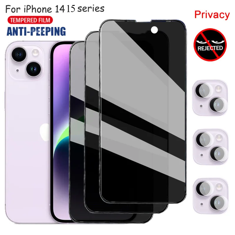 iphone 15 pro max vitre protection anti-espion pour apple iphone 14 pro max ecran  protection de confidentialité iphone 14 pro privacy screen protector iphone  14pro max 15 plus verre trempé pour iphone14 pro