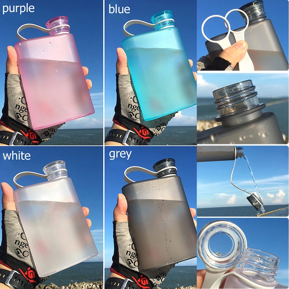 A5-Paper-Cup-Botlte-Flat-Water-Bottle-Food-Grade-AS-Free-Clear-Book ...