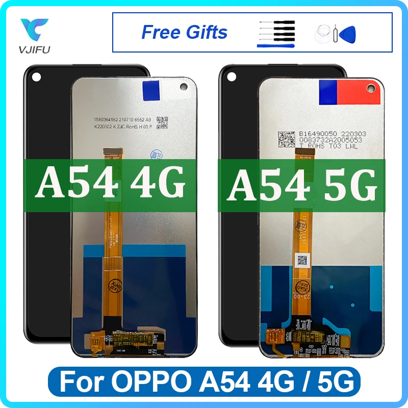 Lcd Per Oppo A54 5G Cph2195 Display Touch Screen Per Oppo A54 4G Cph2239 Sostituzione Dello Schermo Digitizer Assembly Riparazione Del Telefono
