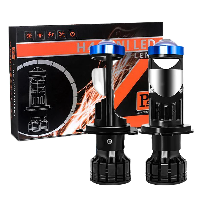 

LED Mini Projector Lens Canbus Lamp H4 H7 Canbus P5 Car Headlight 6000K White Auto HeadLamp Spotlight High Low Beam Accessories