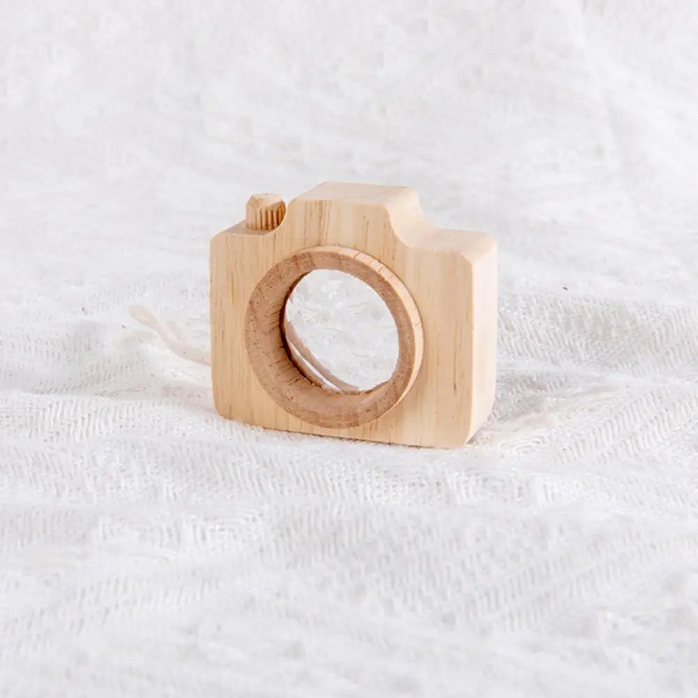 Kids Camera Toy Small Kaleidoscope Toy Smooth Edge Entertainment Parent-child Interactive Wooden Camera Kaleidoscope children toys kaleidoscope toy